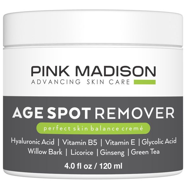 Dark Spot Corrector Best Age Spot Remover Treatment for Face Hands Body Circle 4 Ounce Cream