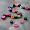 Mixed Flower Clay Disc Beads by Bead Landing™ 7 inch
