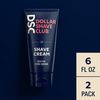 Dollar Shave Club, Shave Cream 2-Pack, Formulated with Aloe Leaf Juice, Macadamia & Coconut Oils, No Alcohol, Synthetic Dyes or Parabens, Extra Thick Pillowy Cushion with Mint Tingle