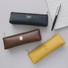 Elcomune PPC-087 Medjed Mustard Pen Case, Flat Pen Case, One Point
