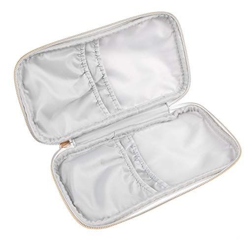 Makeup Bags Portable Marble Print PU Makeup Brushes Cosmetic Organizer Bag Cosmetic Bag for Wome