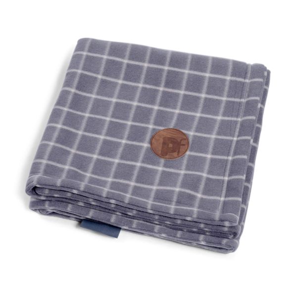 Petface Window Pane Check Soft Fleece Comforter Bedding Blanket for Dogs