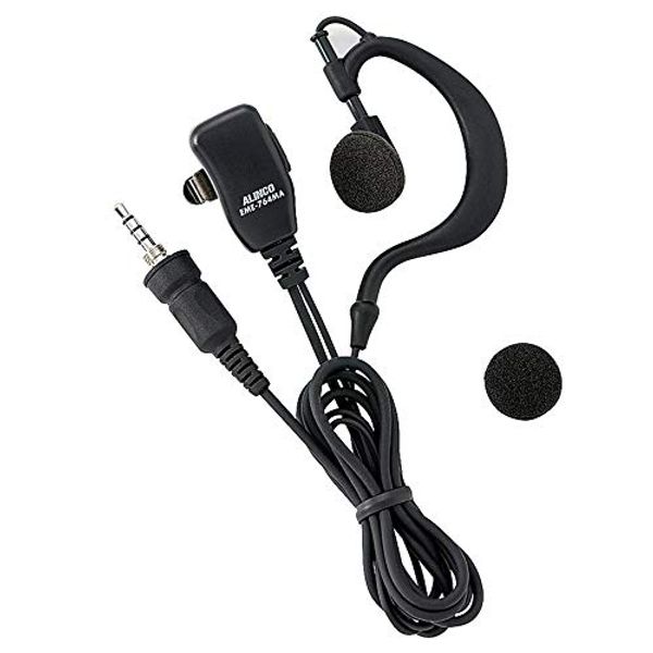 Alinco EME-764MA Earbud Microphone 1 Pin 4 Pole Waterproof Plug
