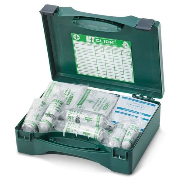 Click - 1-10 HSA Irish First AID KIT with Eyewash -