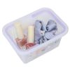 Sanrio Characters [Tabletop Storage] Clear Mini Character Basket / Marble Star Sanrio