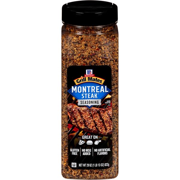 McCormick Grill Mates Montreal Steak Seasoning, 29 oz