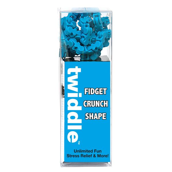 Twiddle Fiddle Toy, Blue