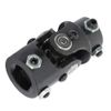 SCITOO Steering u Joint 1 DD X 3/4 DD Single Steering Shaft U Joint Coupler Black Universal Coupling