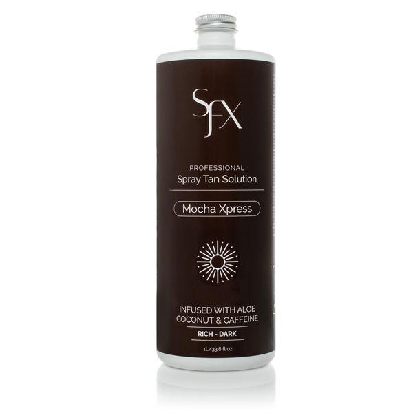 SunFX MOCHA XPRESS All Natural Spray Tan Solution - Ultra Dark 4 Fl Oz