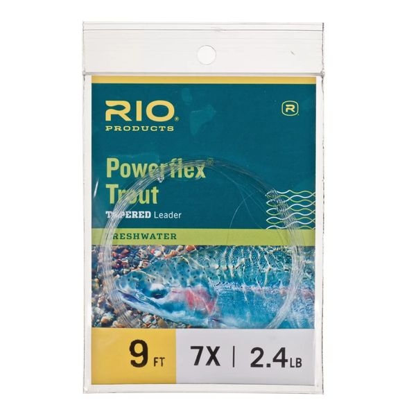 Rio Powerflex Forellenvorfächer, 2,7 m, 1 x 6 Stück