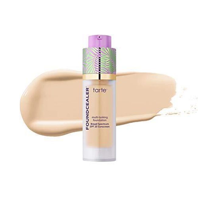 tarte babassu foundcealer skincare foundation SPF 20 14S fair sand