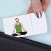 'Meditation Yoga Pose' Pill Box with Tablet Splitter (PI00029485)