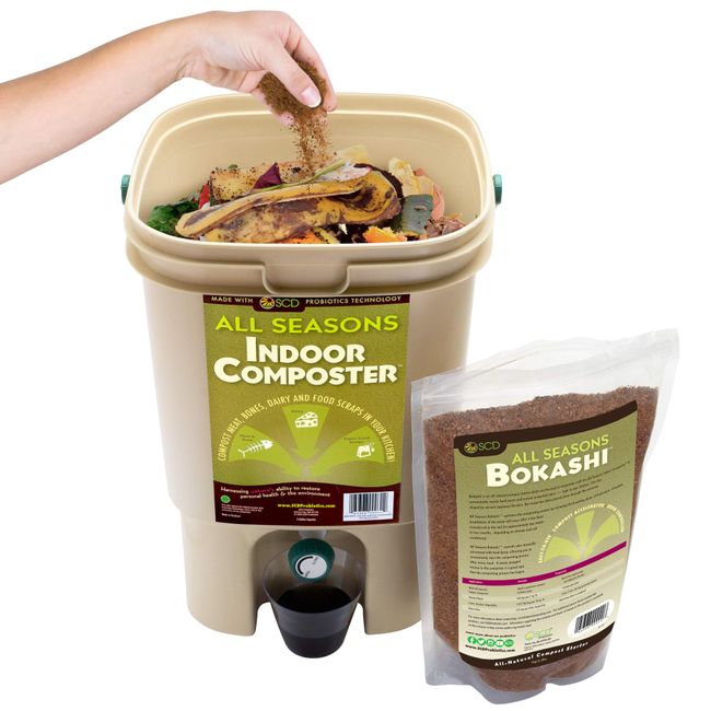 All Seasons Bokashi - Indoor Composting - 1 Gallon 