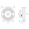 Grand General (81783) 1-1/8" Red LED Marker Light