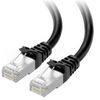 Cable Matters Snagless Cat 6a, Cat6a (SSTP, SFTP) Shielded Ethernet Cable in Black 9m
