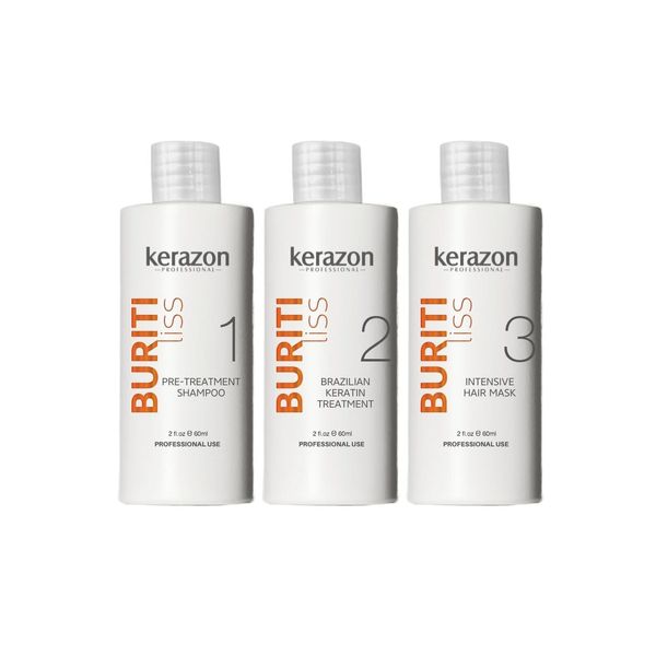 Brazilian Keratin Treatment Complex Blowout KERAZON kit 2oz/60ml - Tratamient...