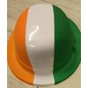 Gr/Wht/Org Plastic Bowler Hat