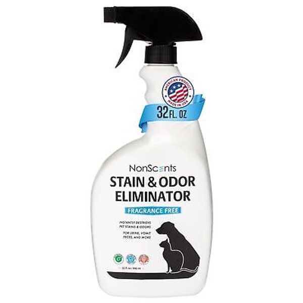 Stain & Odor Eliminator Spray for Strong Odor - 32 oz - Pet Odor Eliminator f...