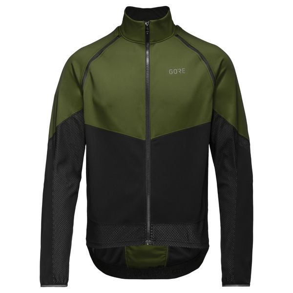 GORE WEAR Damen Drive Women's Jacket Phantom Jacke Herren, Utility Green/Black, XXL EU