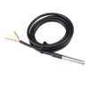 VKLSVAN 3PCS DS18B20 1M Length Stainless Steel Waterproof Temperature Probe Sensor with Probe