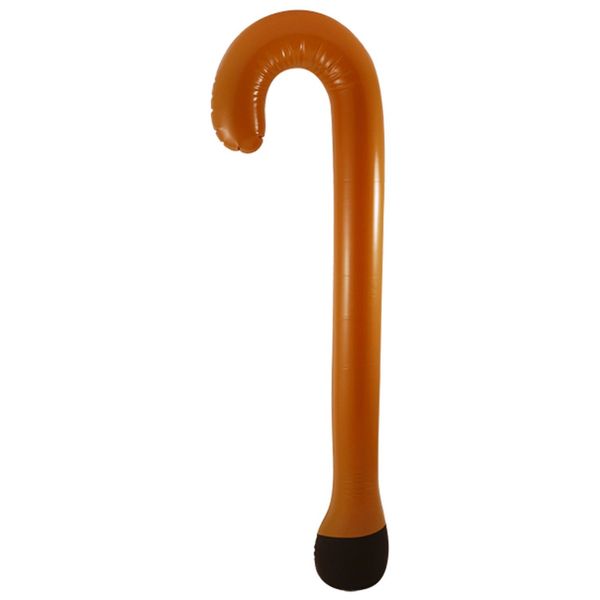 Henbrandt Inflatable Walking Stick 90cm Blow Up Walking Stick Joke Gift Birthday Retirement Old Age Pensioner Novelty Photo Booth Props Fancy Dress Accessory Party Decorations