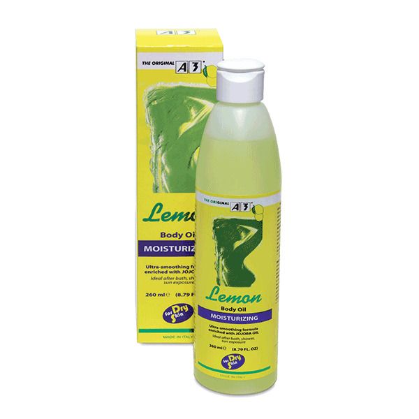 Lemon Ultra-Smoothing Moisturizing Body Oil | For Dry skin | 260ml