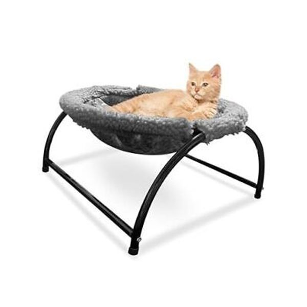 Pet Hammock for Cats/Dogs, Cat Hammock for Large Cats, Cooling Beds for gray