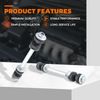 FRONT SWAY BAR END LINKS KIT & STABILIZER BAR BUSHINGS SET FOR CHEVY GMC