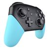 eXtremeRate Heaven Blue Replacement Handle Grips for Nintendo Switch Pro Controller, DIY Custom Hand Grip Shell for Nintendo Switch Pro - Controller NOT Included