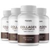 Collagen Ultra Complex Types I, II, III, V & X - 4 Bottles 360 Capsules