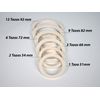 Sanfor 57078 Filter for Coffee Machine, Rubber