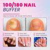 PORTENTUM 16 PCS Professional Nail Files Double Sided Emery Board for Nails 100/180 Grit Washable Nail File, Fingernail Buffering Files Manicure Tools Nail Styling Tools Pet Grooming Tools