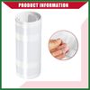 Motoforti Hood Stripe Pattern Sticker/Outer for Car/Durable / 2 Pcs White Long-lasting