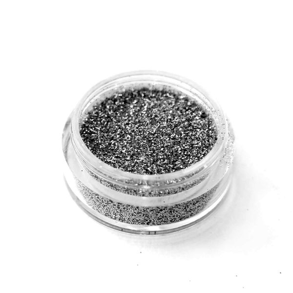 Biodegradable Glitter Silver, Cosmetic Grade (10ml)