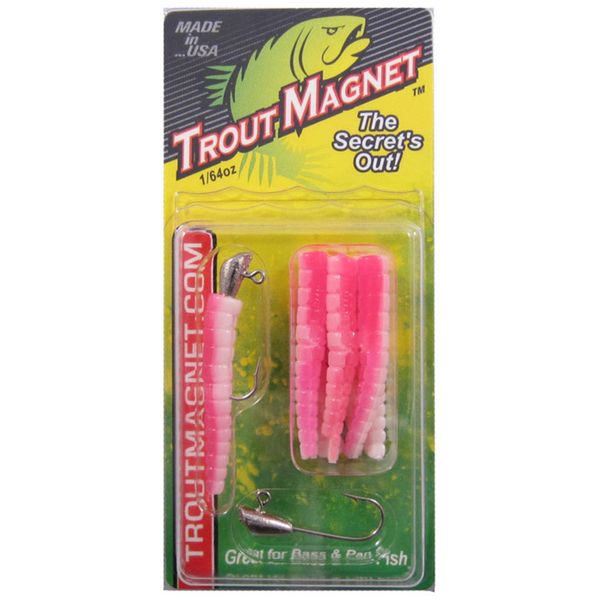 Leland Lures Trout Magnet Pack (9 Piece), Cotton Candy