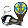 BadgeBeast.co.uk Anchor - Key Ring Bottle Opener and Nail Clipper