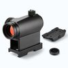 AOMEKIE Red Dot Sight 3 MOA Reflex Sight 11 Brightness Setting with 1'' Quick Release Riser Mount