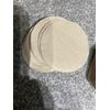 Premium Quality Original Coffee Filter Paper 100 Pcs in One Pack. (Brown, Circle Large)