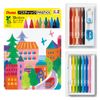 Pentel GC2-12 Pencil Pastic, Biomass Case, 12 Colors