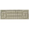 Bachmann Industries Concrete Sidewalk Toy (HO Scale)