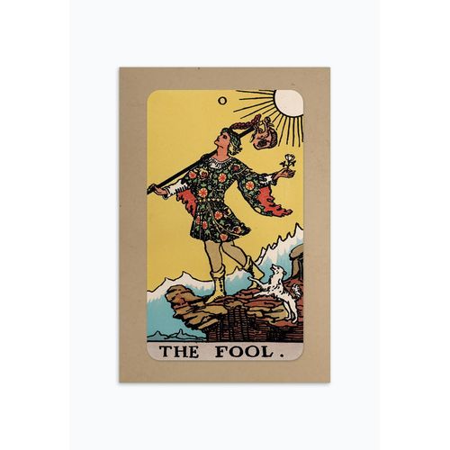 The Fool Tarot Card Poster - [11'' x 17'']
