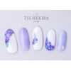 [Tsumeira] Hydrangea Nail Sticker