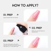 Glamonade Fast Dry Solution for Nail Polish Smoothness Air Dry Long-Lasting