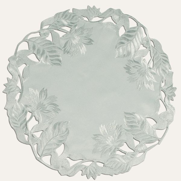 Light Gray Table Doilies - Corda Collection - Table Cover