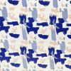 Brushstrokes Cream, Nude Pink/Blue/Periwinkle