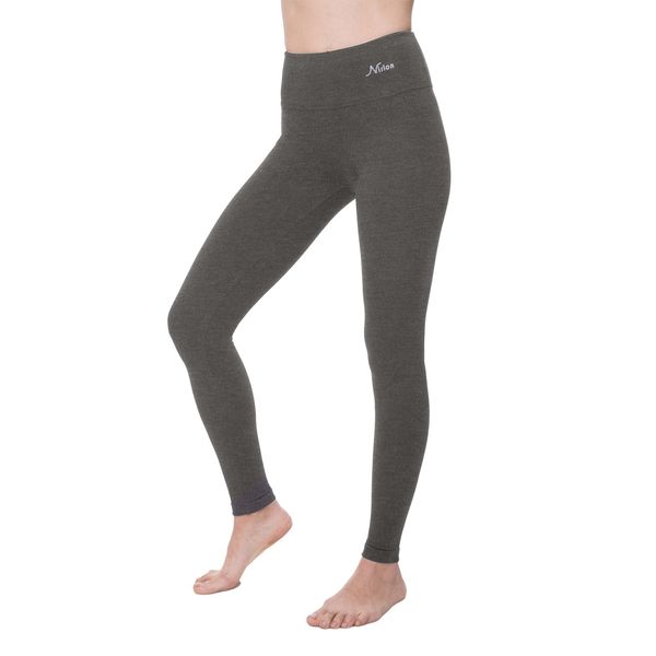 Nirlon Womens Leggings High Waisted Workout Leggings for Women Tummy Control (3XL, Charcoal)