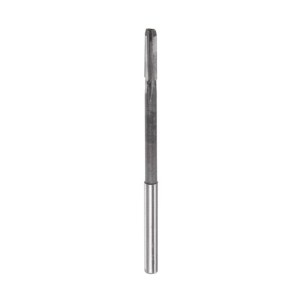 uxcell Straight Flute Reamer, Drill Reamer, Hand Reamer, Carbide Tip, Precision Round Shank, 0.16 inch (4.1 mm), H7 C1/K30