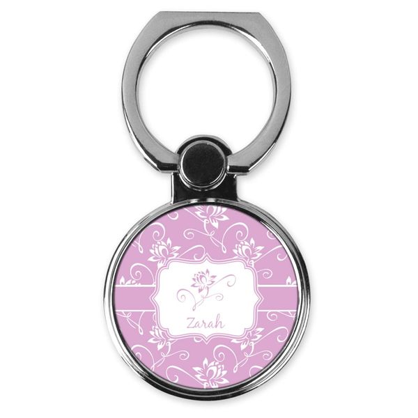 YouCustomizeIt Personalized Lotus Flowers Cell Phone Ring Stand & Holder