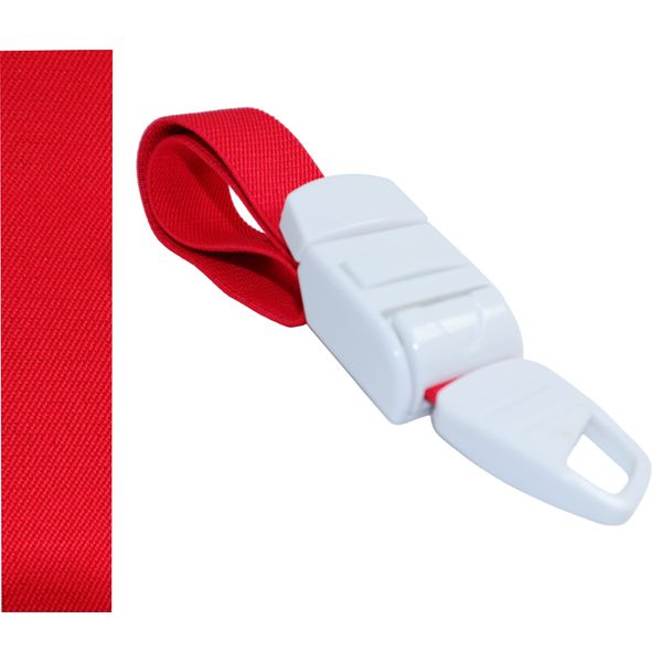 Tourniquet Quick Release Buckles Latex-Free Solution for Medical Emergencies in NHS A&E, First Aid Kits, and Outdoor Activities (Red)