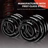 2x Rear Left and Right Side Coil Spring for Chevrolet Malibu 04-08 Variable Rate